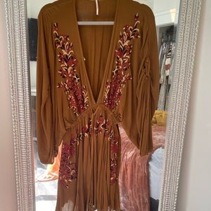 Free people floral romper